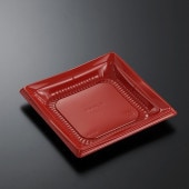 CTかこみ K19 朱-BK 身 L1[入数:800]|どんぶり・麺容器・汁物容器