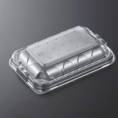 SDホットマルシェ 1 浅蓋 穴明[入数:1,800]|お惣菜用プラスチック容器|お惣菜容器