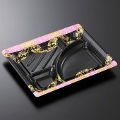 CTみちる K24-20C百花P-BK身[入数:600]|プラスチック弁当容器|お弁当容器