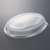 DXプラッター390 防曇蓋[入数:300]|お惣菜用プラスチック容器|お惣菜容器