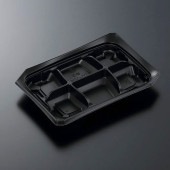 CTゆう 20-14H BK 身[入数:1,000]|お惣菜用プラスチック容器|お惣菜容器