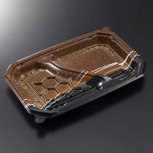 CTロックス24-16 2SパイルBR身[入数:900]|プラスチック弁当容器|お弁当容器