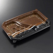 CTロックス25-17 2SパイルBR身[入数:800]|プラスチック弁当容器|お弁当容器