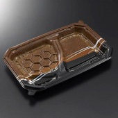 CTロックス25-17N パイルBR 身[入数:800]|プラスチック弁当容器|お弁当容器