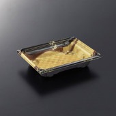 CT活膳 19-15 輝味G-BK 身[入数:1,000]|プラスチック弁当容器|お弁当容器
