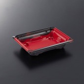 CT活膳 19-15 飛騨R-BK 身[入数:1,000]|プラスチック弁当容器|お弁当容器