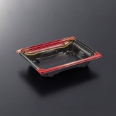 CT活膳 19-15 夕波R-BK 身[入数:1,000]|プラスチック弁当容器|お弁当容器
