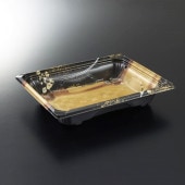 CT活膳 20-16 輝味G-BK 身[入数:900]|プラスチック弁当容器|お弁当容器