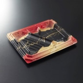 CT宝台膳 23-19L 光輝R 身[入数:600]|プラスチック弁当容器|お弁当容器