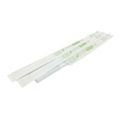 バイオマスストロージュース用6×21フレックス 白 紙包装[入数:10,000]|ストロー|カトラリー＆テーブルウエア