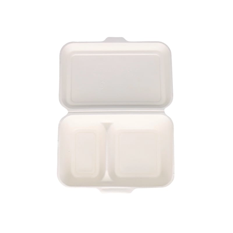 業務用バガスフードパックC仕切 NFD235 50枚入り[入数:500]