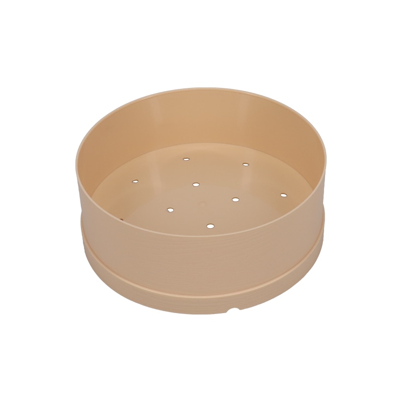 丸せいろ（大）穴あき クリーム[入数:200]