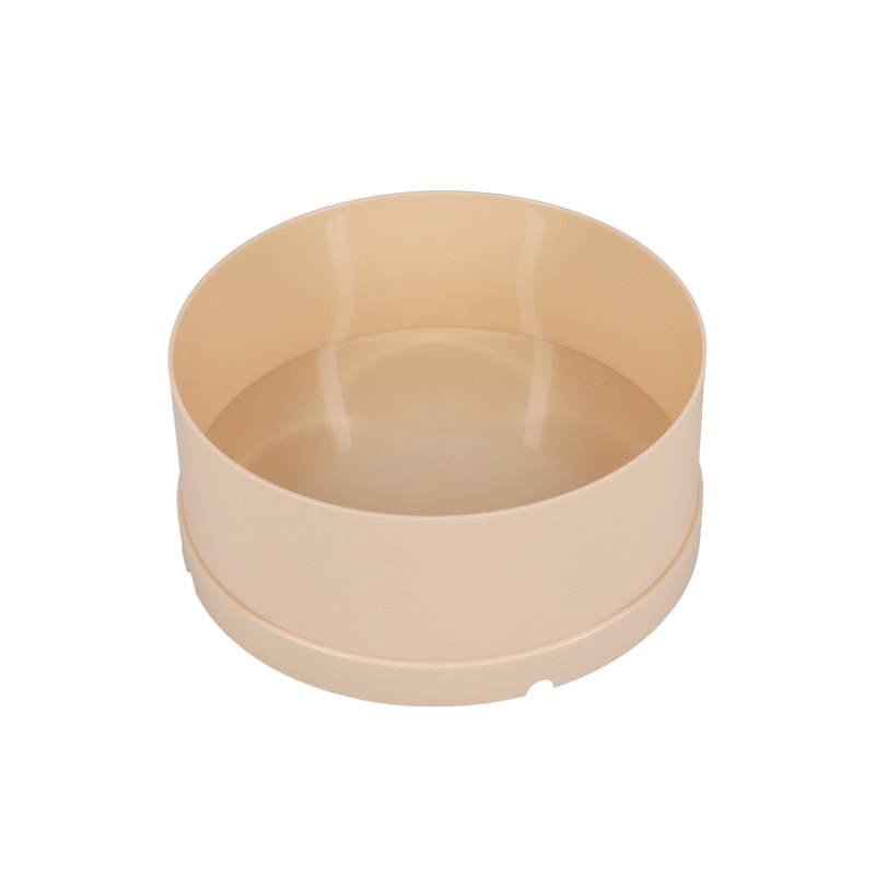 丸せいろ（中）穴なし クリーム[入数:240]