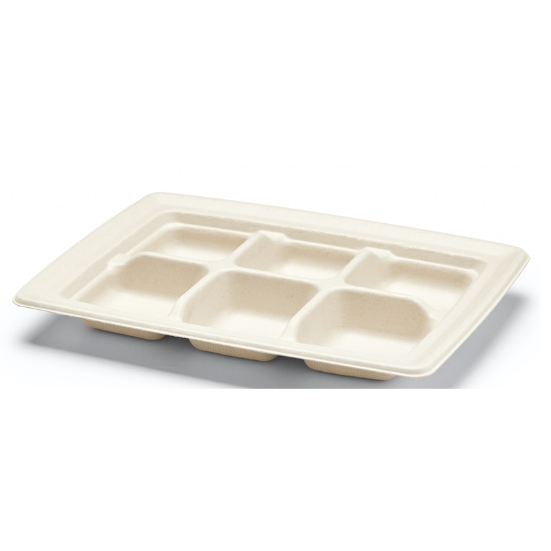 SBT-パルプ6区切りトレイ(C)[入数:400]