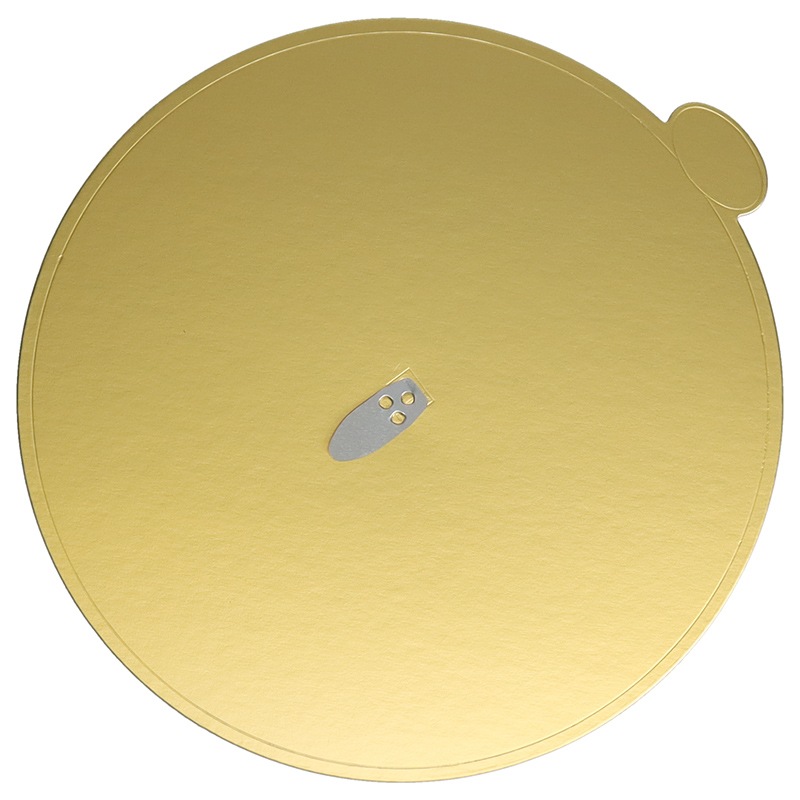（ケーキトレー）金丸台紙（取手付）7寸用250φ/200枚入（TMK-0005）