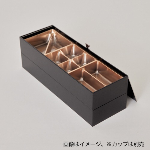 欠品中※】VBOX尺0長手重2段のせ蓋付き[入数:50] | お弁当容器