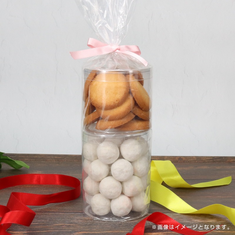 バイオマスPET円筒ケース（平蓋）80φ×70H[入数:50] | テイクアウト用品