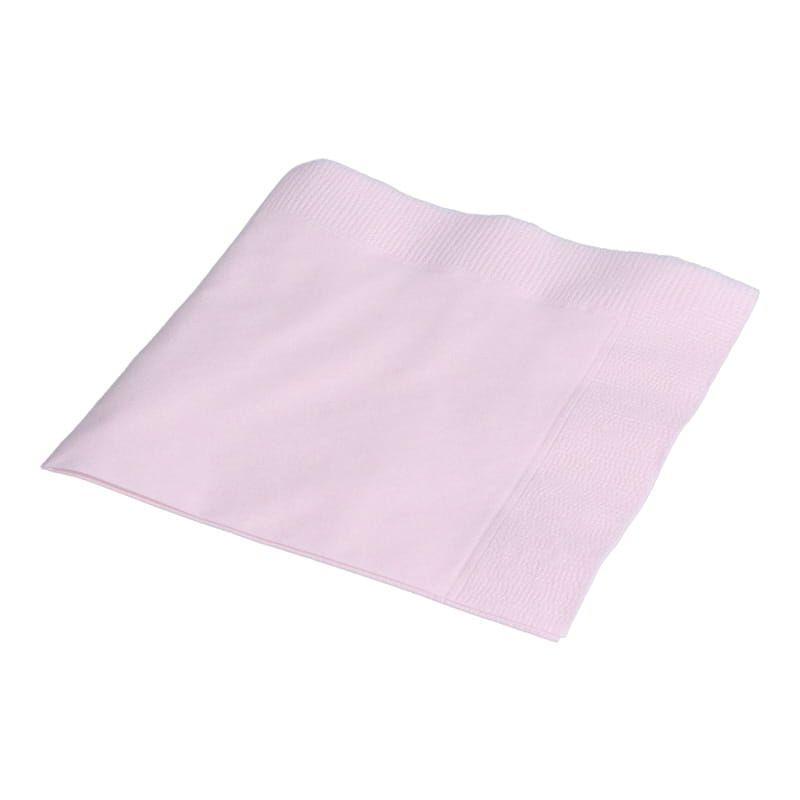 カラーナプキン ピンク SC-24 2PLY4折 約250×250mm[入数:3,000