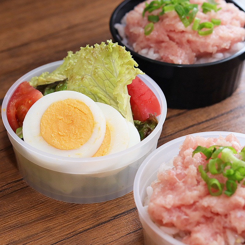 バイオ ココマル IR88-150H 黒[入数:500] | デザート容器,ケーキ容器