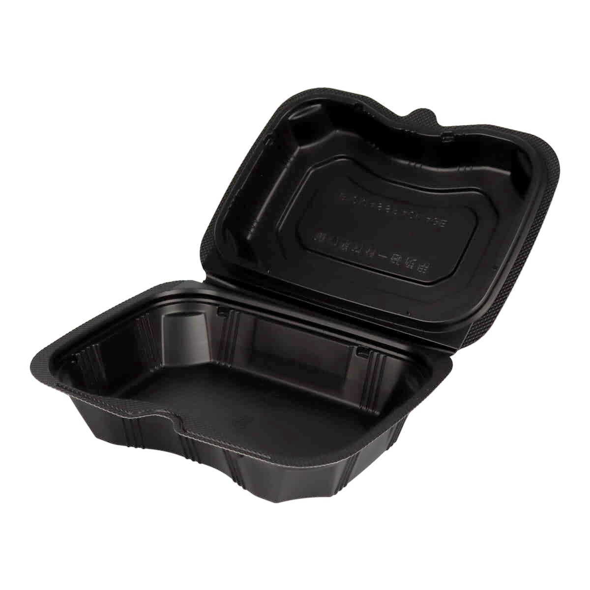 バイオデリカ シェルBOX 40 黒 [入数:300] | お弁当容器,プラスチック