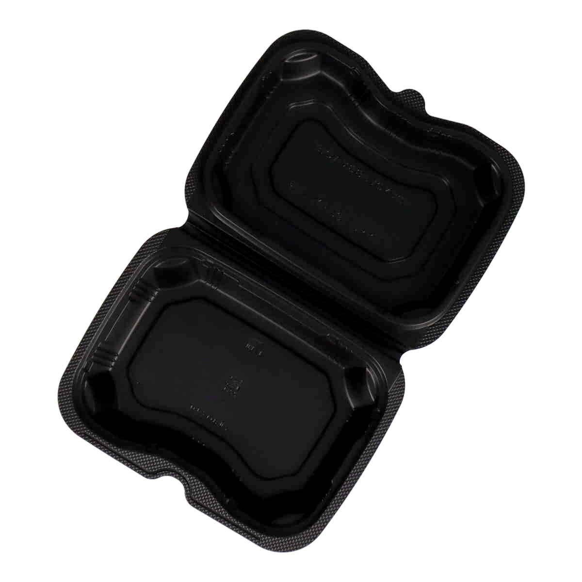 バイオデリカ シェルBOX 40 黒 [入数:300] | お弁当容器,プラスチック