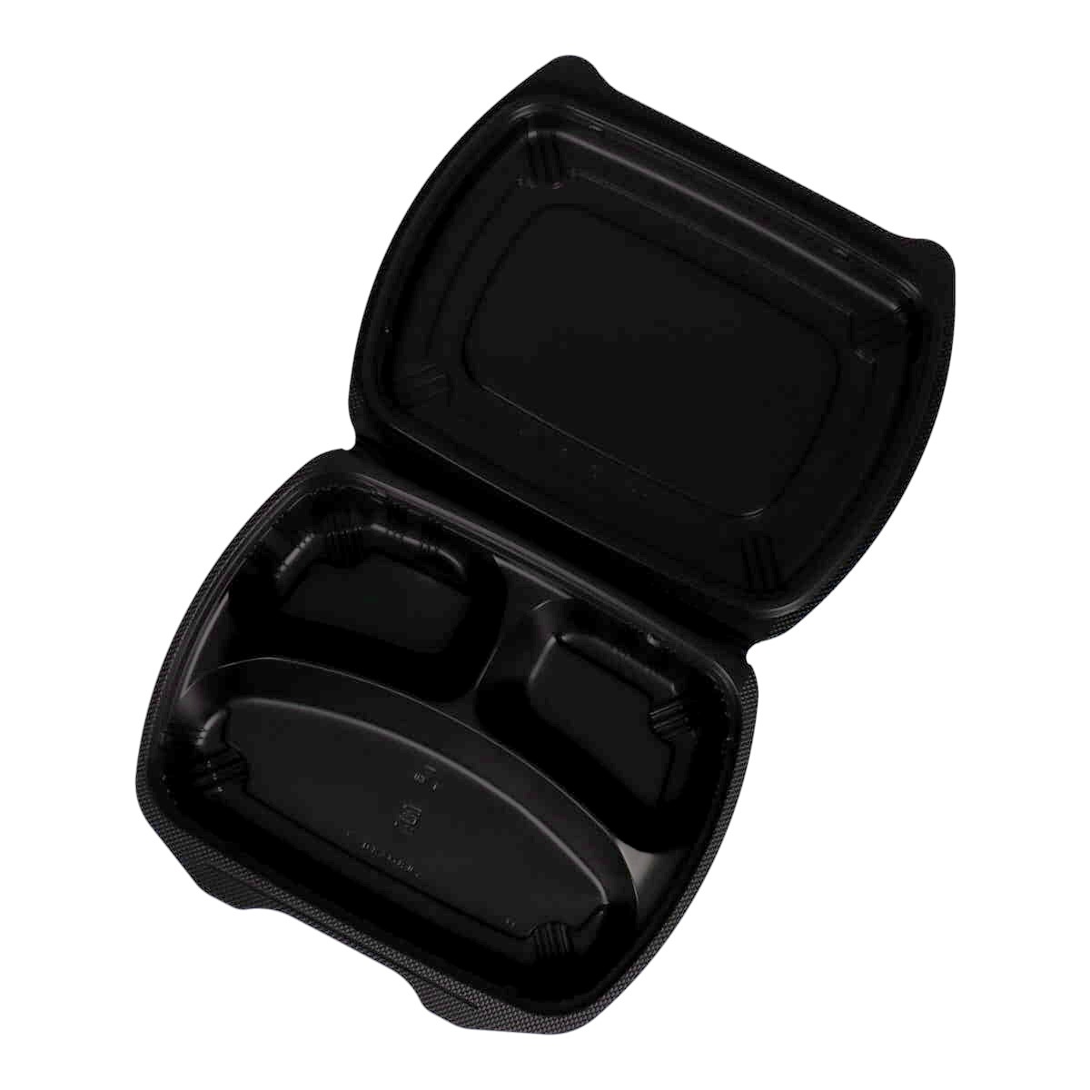 バイオデリカ シェルBOX 80-2 黒 [入数:200] | お弁当容器