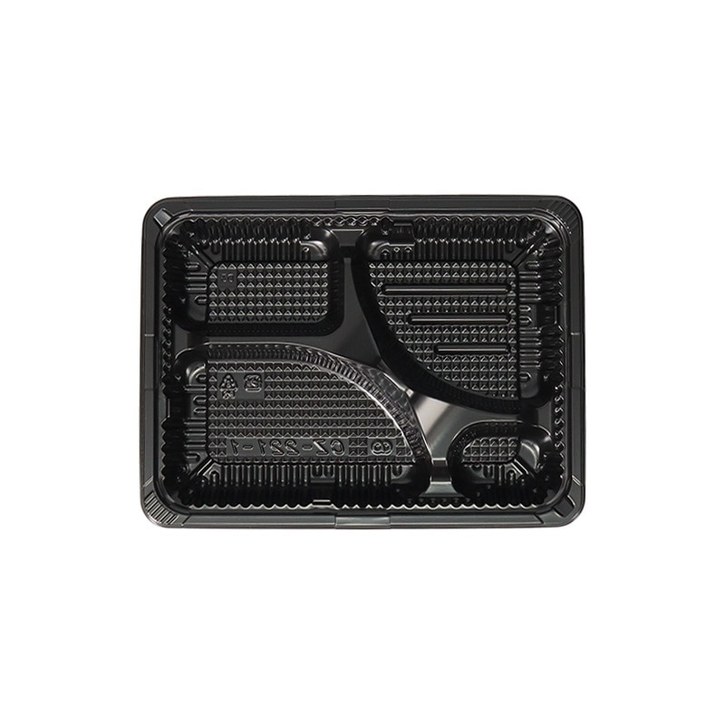 CZ-221-1 BS黒 本体(N)[入数:600] | お弁当容器,プラスチック弁当容器