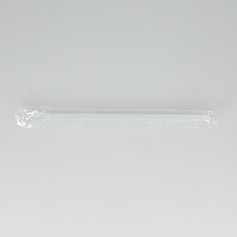 バイオマス25％配合スプーンストロー7φ×210 フィルム包装[入数:10,000