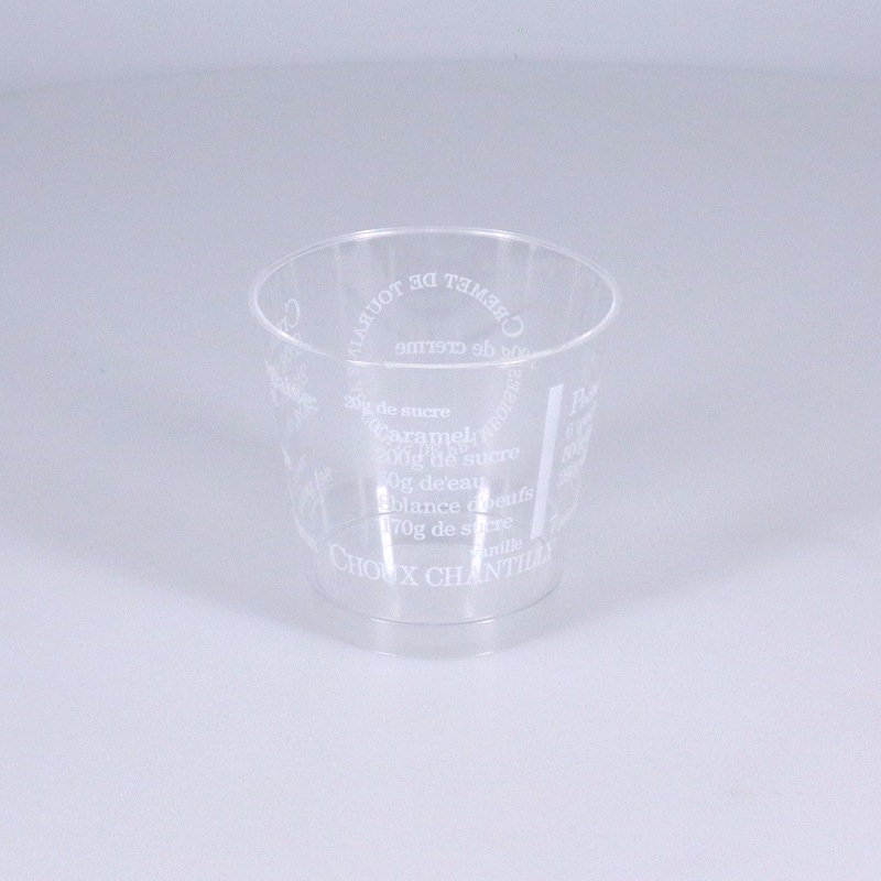 クリスタルカップ B-W [入数:500] | デザート容器・スイーツカップ