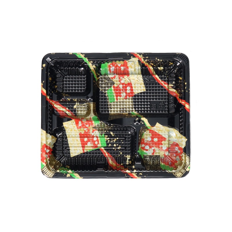 “送料無料/直送” 弁当容器 CZ-221 彩帯黒本体（N） (短辺171 長辺230 深さ31 蓋深さ12) 600枚 シーピー化成 弁当容器 本体 CZ-221 彩帯黒（N） 50枚&frasl;袋（ご注文単位