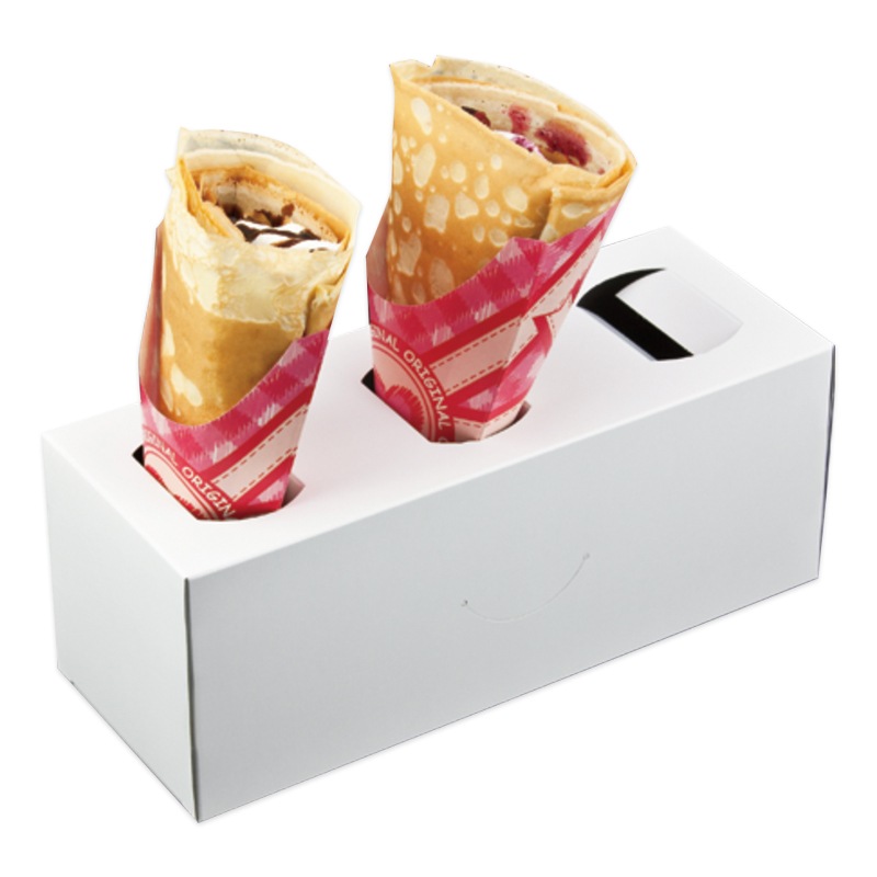 クレープスタンド BOX[入数:200] | テイクアウト用品・使い捨て容器 