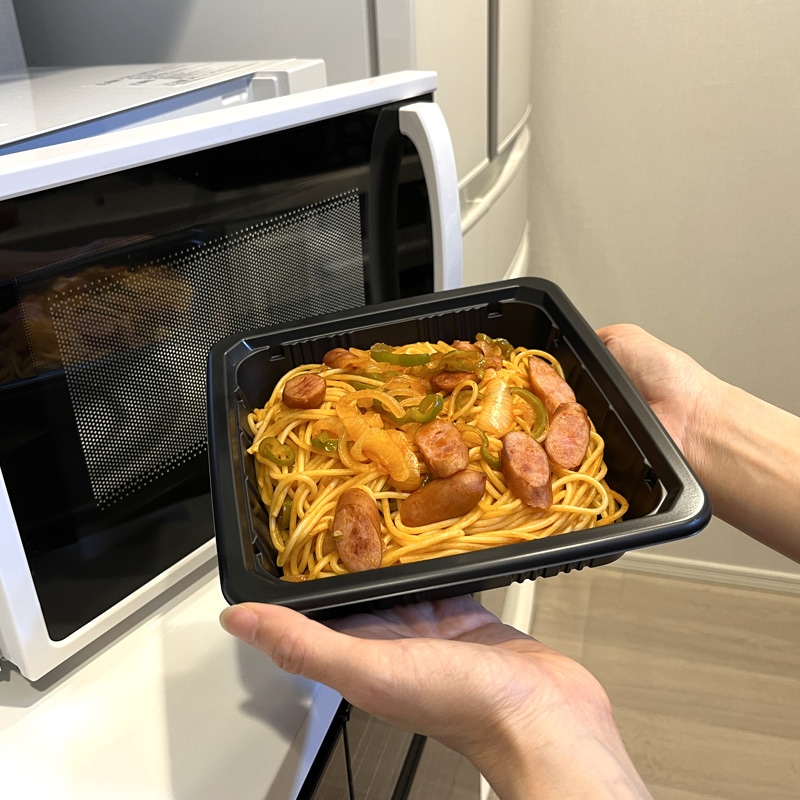 FTレンジ角20-20(40) 耐寒黒[入数:400] | お弁当容器,プラスチック弁当