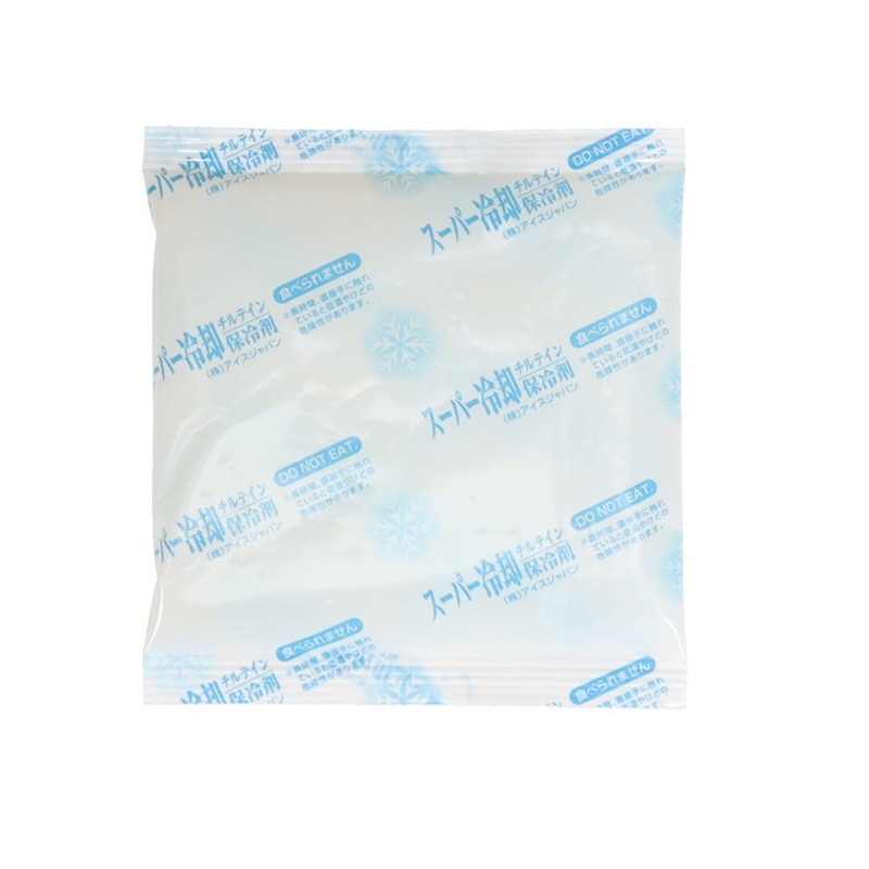 アイスジャパン　超低温保冷剤　スーパー冷却　200g　72個入【取り寄せ商品・即納不可・代引き不可・返品不可】 スーパー冷却保冷剤 200g[入数:72] | 保存・保冷剤,保冷剤 | 食品容器