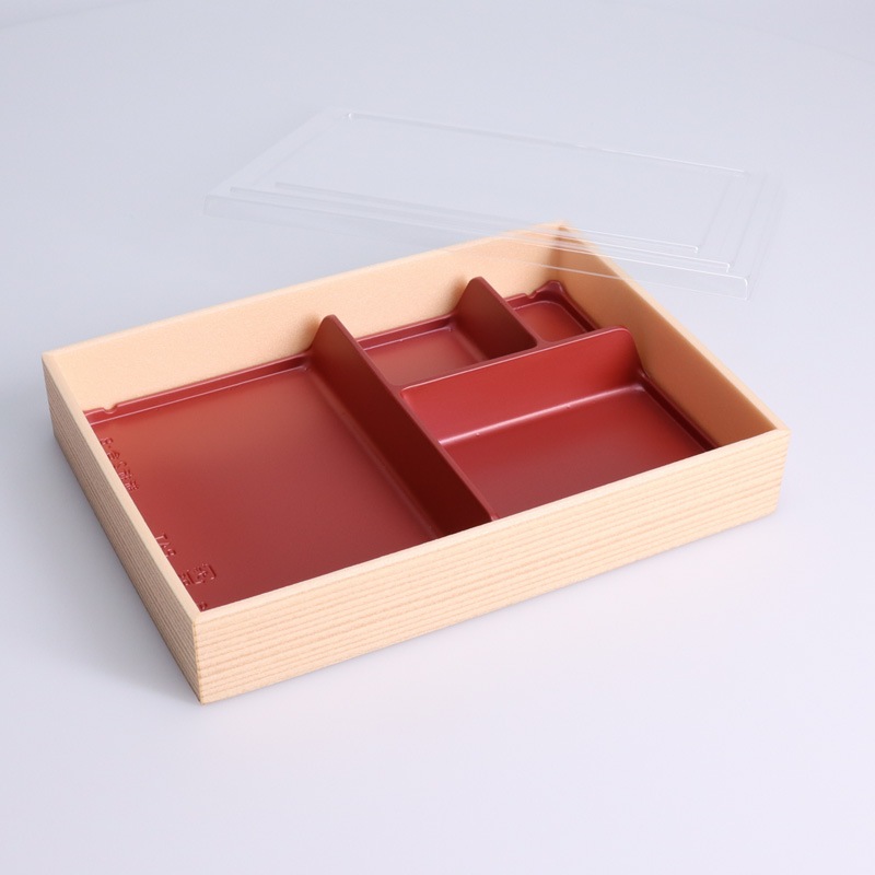 業務用食品容器 赤たもん杉（ボ）足付き 240個セット 業務用食品容器 赤たもん杉（ボ）足付き 240個セット