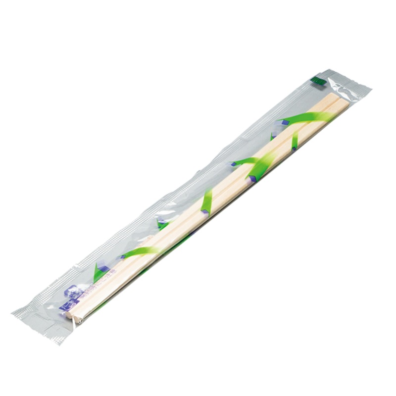 【※終売※】フィルム完封箸 OP-1アスペン元禄箸8寸(楊枝入) [入数:4,000]