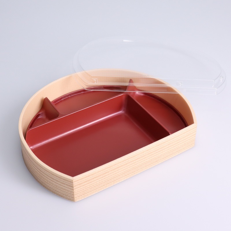 業務用食品容器 赤たもん杉（ボ）足付き 240個セット 業務用食品容器 赤たもん杉（ボ）足付き 240個セット 業務用