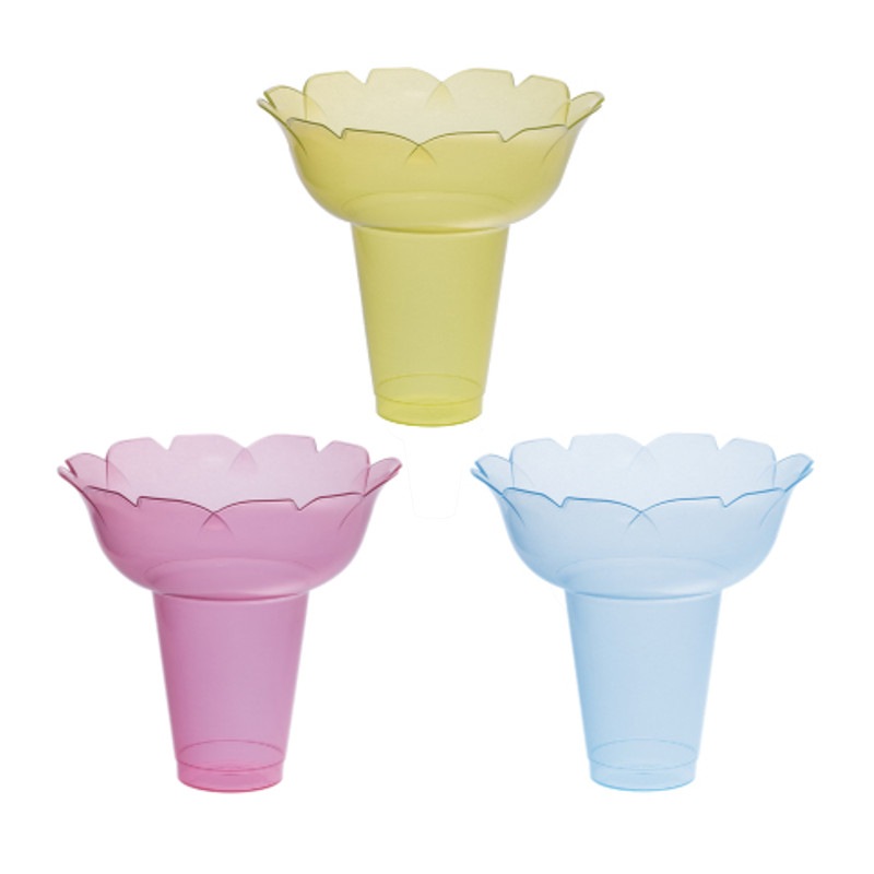 PPフラッペ小 3色セット[入数:300] | デザート容器・スイーツカップ