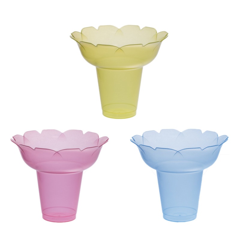 PPフラッペ大 3色セット[入数:300] | デザート容器・スイーツカップ