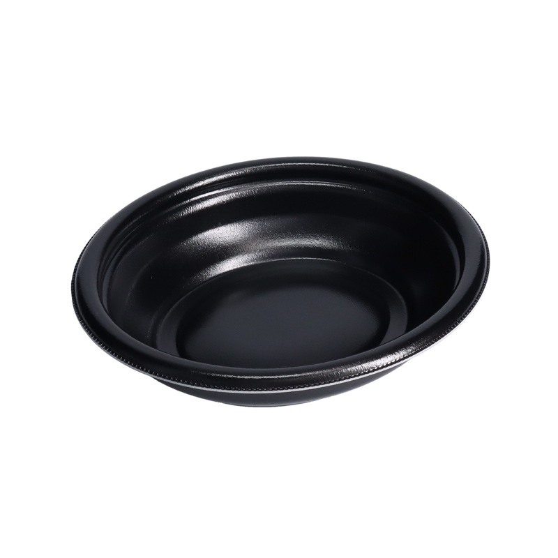 欠品中※】MFPデリプレ18-16 本体 黒[入数:600] | お弁当容器・使い捨て