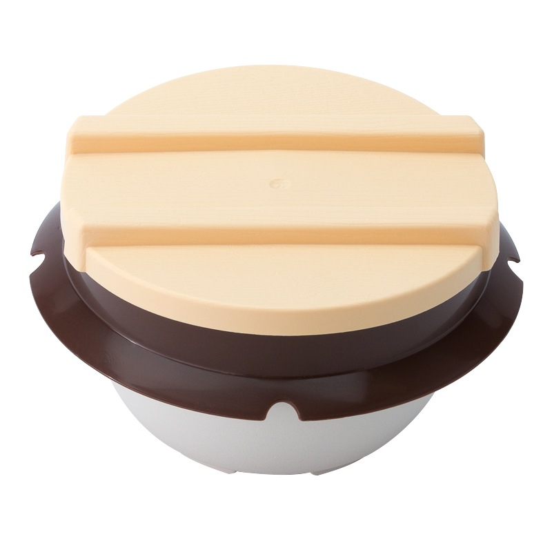 M釜容器2色 蓋付 [入数:200]