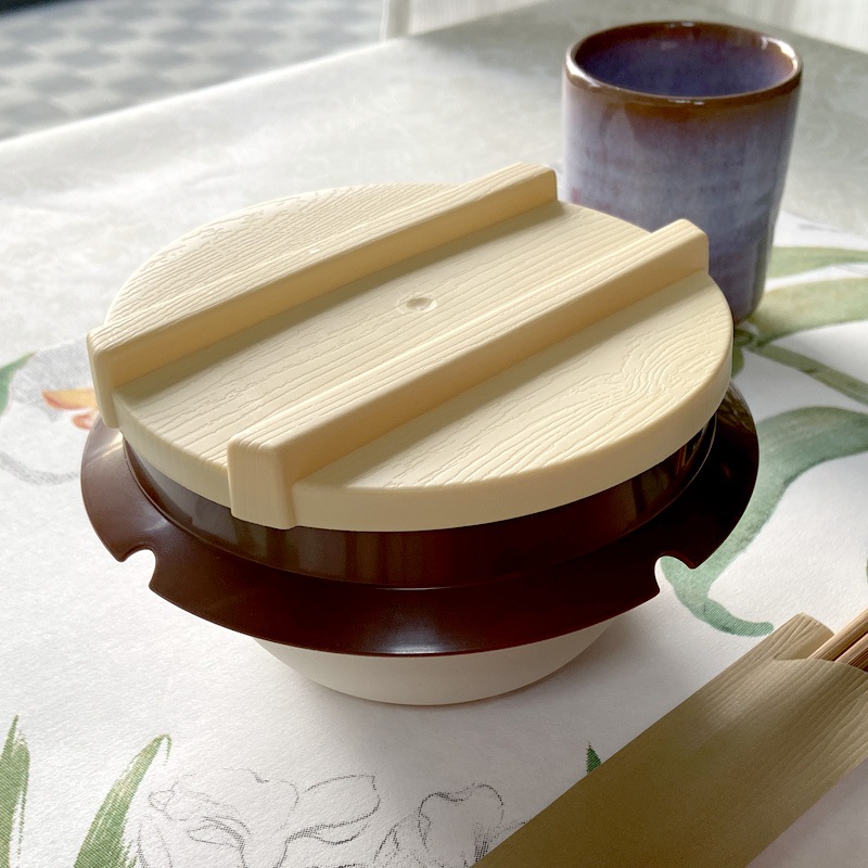 M釜容器2色 蓋付 [入数:200]