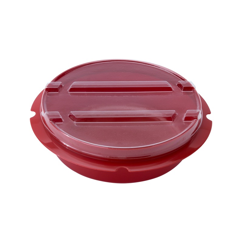 PP釜容器大 朱 OPS蓋付 [入数:275]