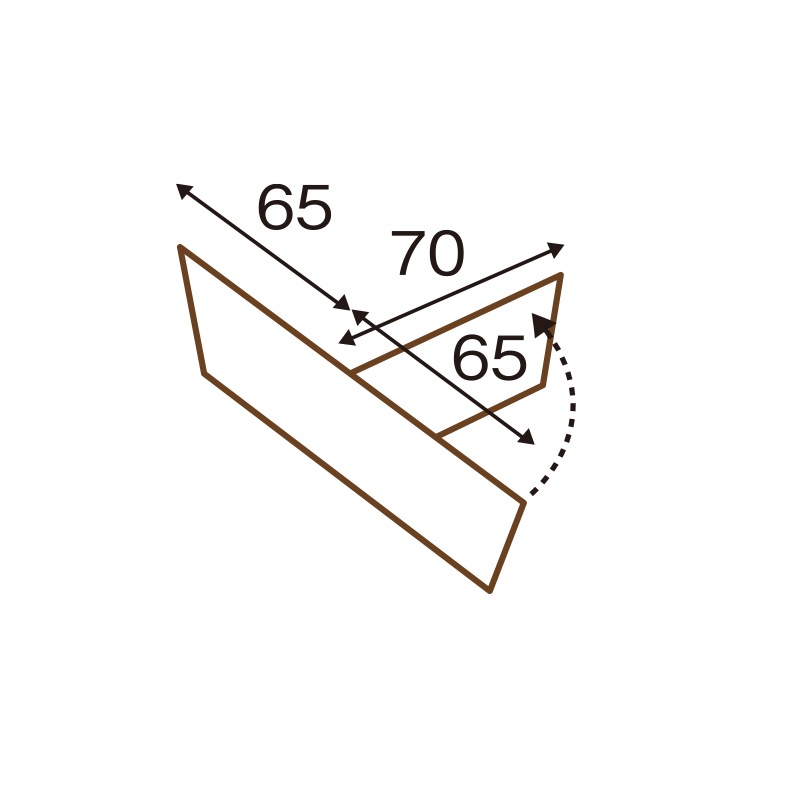 エコウッド仕切 FAC-420PT[入数:2,000]