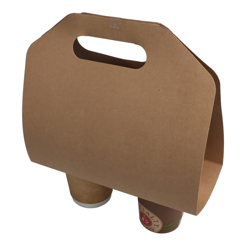 手提げカップホルダー2個用 入数 500 ドリンクカップ 飲料用紙コップ 食品容器 パッケージ通販サイト グッパケ