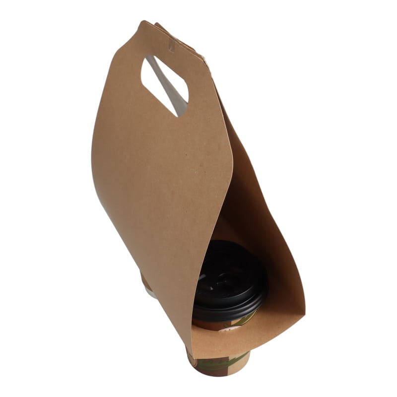 手提げカップホルダー2個用 入数 500 ドリンクカップ 飲料用紙コップ 食品容器 パッケージ通販サイト グッパケ