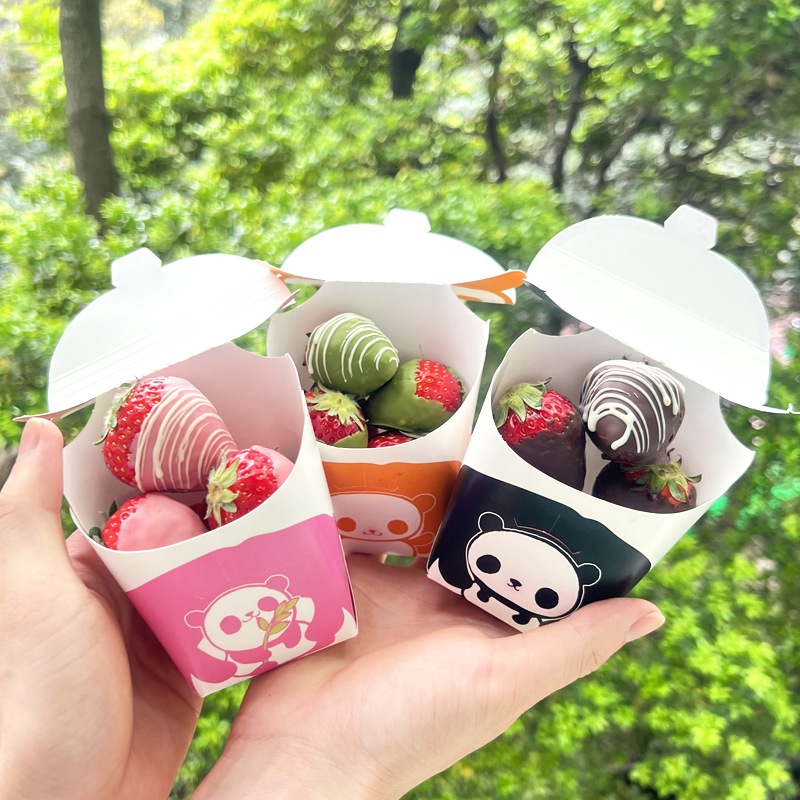 あにぽて パンダオレンジ[入数:1,000] | テイクアウト用品,スナック