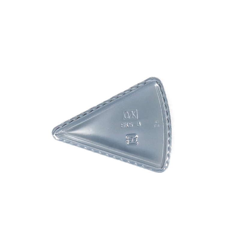 糕糕子 専用 SK5-8 三角シルバーケーキトレー[入数:2,000] | デザート容器