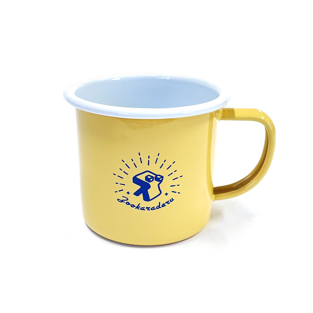 放浪マグカップ(ホーロー)