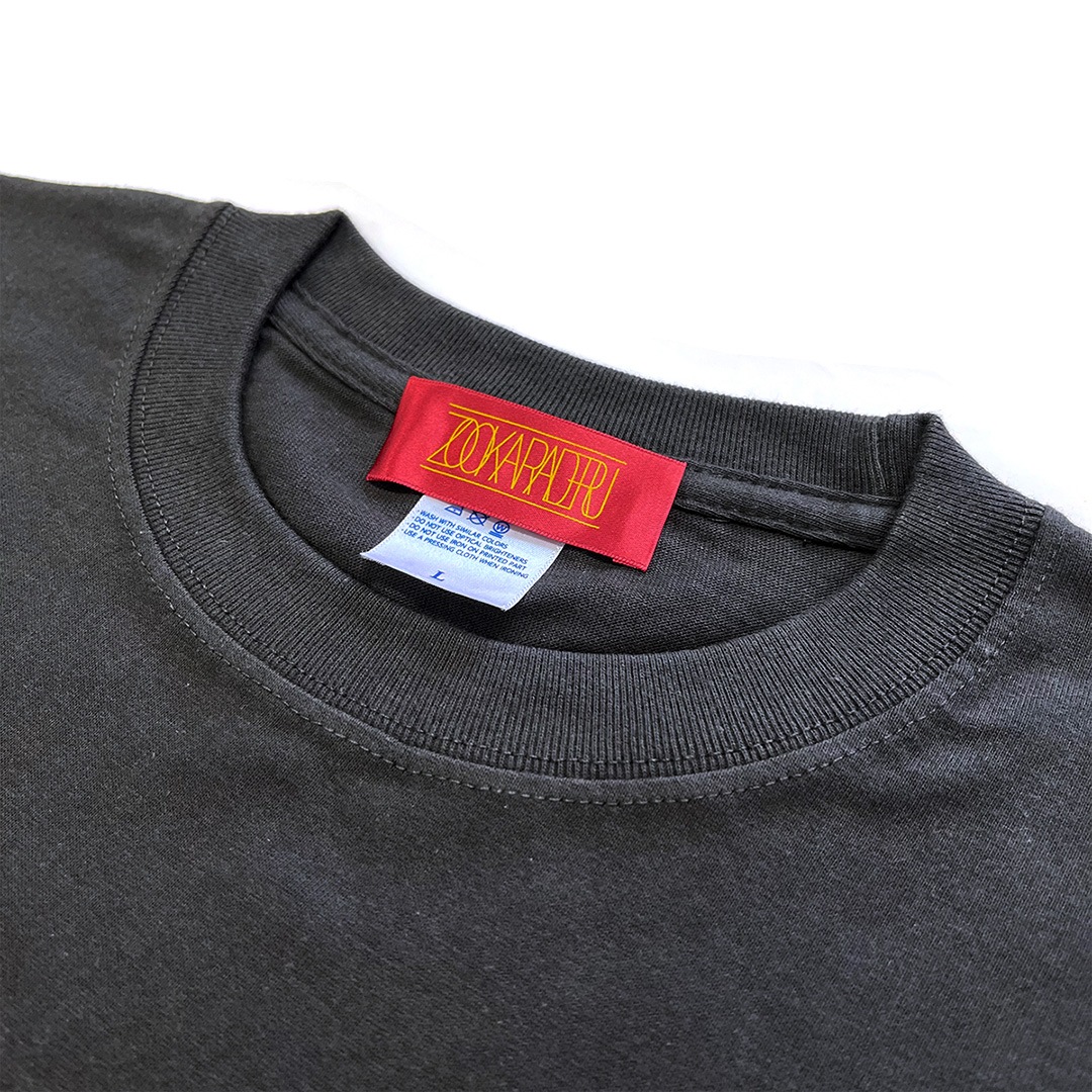 立体ロゴTシャツ(墨)