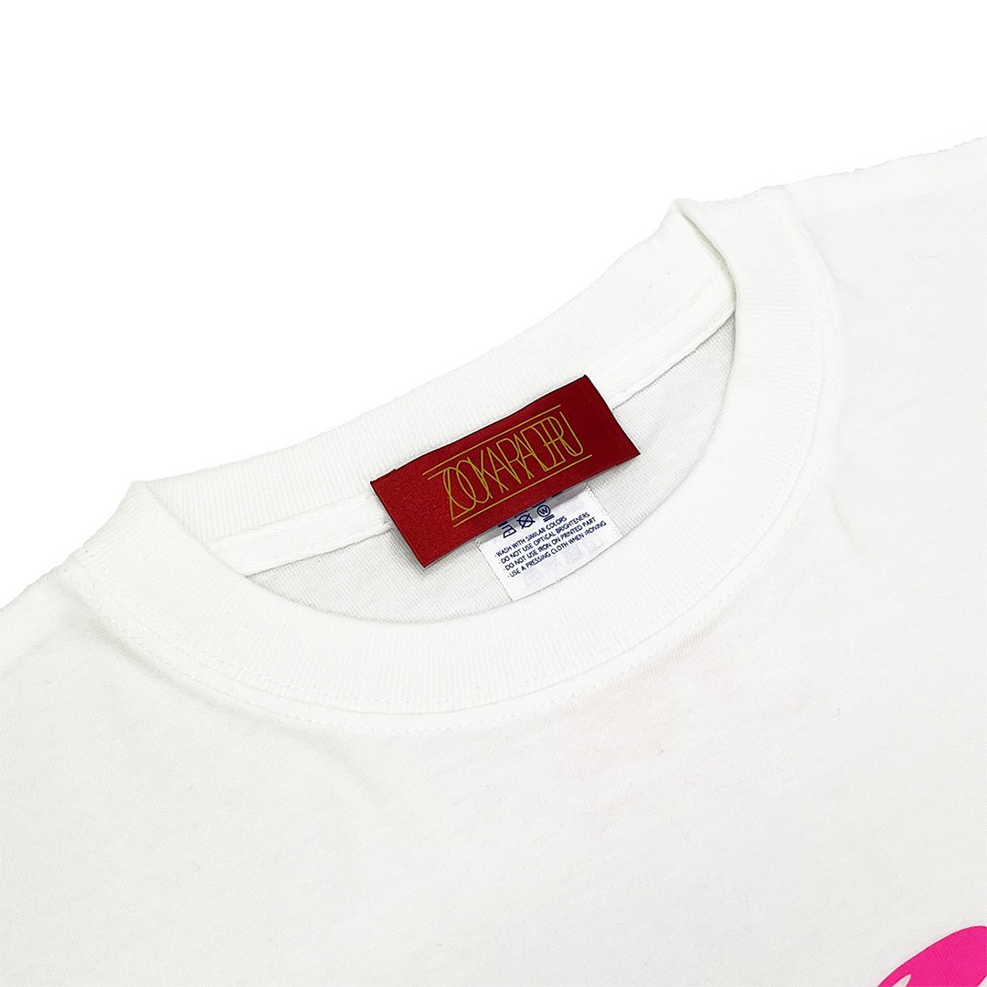 10周年バブルガムロゴTシャツ(ホワイト)